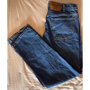 VTG Levi's 1992 540 Relaxed Fit Orange Tab Blue 5 Pocket Medium Wash 34x30